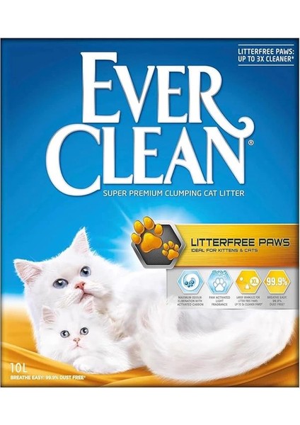 Litterfree Paws Esanslı Kedi Kumu Tozsuz Formül 10 Lt
