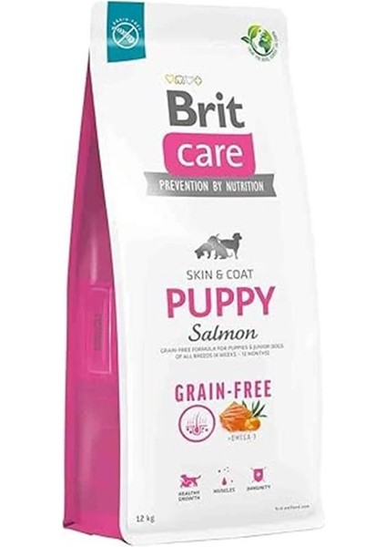 Care Skin & Coat, Deri ve Tüy Hassasiyeti Olan Yavru Köpekler Için, Tahılsız, Somon Balıklı fiyatları