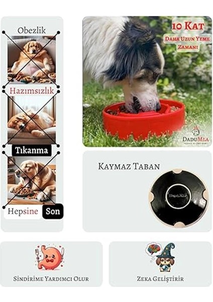 Yavaş Yeme Mama Kabı (Seramik) (Black Mirror)