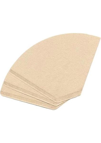 Kahve Filtresi 4 Numara (Büyük Boy) Naturel Kağıt 3X100 300'LÜ Paket