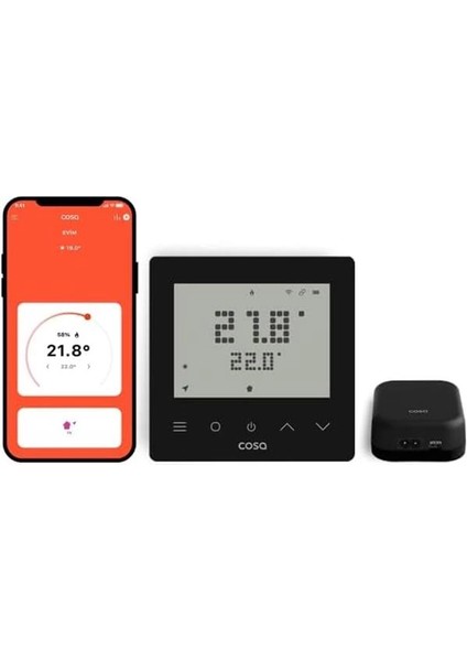 Akıllı Oda Termostatı Kablosuz Kombi Kontrolü V5