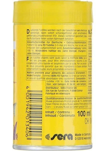 Fd Tubifex 100 ml (12GR) indirimleri