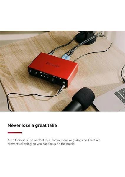 Scarlett 2i2 Gen 4 Ses Kartı: Kayıt, Şarkı Yazma, Yayın ve Podcasting Için USB Audio fırsatları