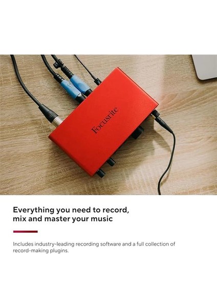 Scarlett 2i2 Gen 4 Ses Kartı: Kayıt, Şarkı Yazma, Yayın ve Podcasting Için USB Audio