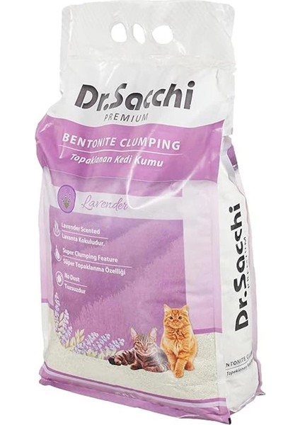 Dr.sacchi Lavanta Kokulu Bentonit Kedi Kumu 10 Lt modelleri