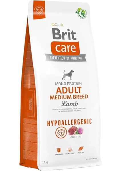 Hypoallergenic Köpek Kuru Maması, Yetişkin Orta Irk, 3 kg