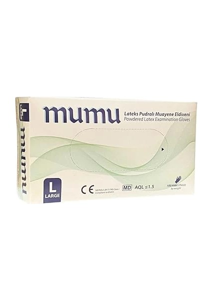 Mumu Pudralı Lateks Eldiven