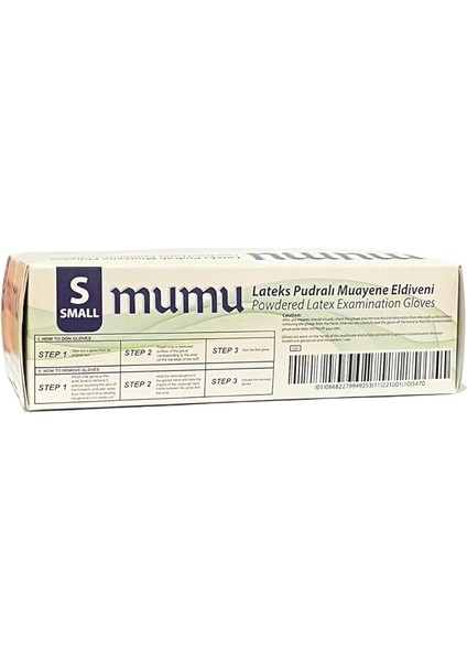 Mumu Pudralı Lateks Eldiven fırsatları
