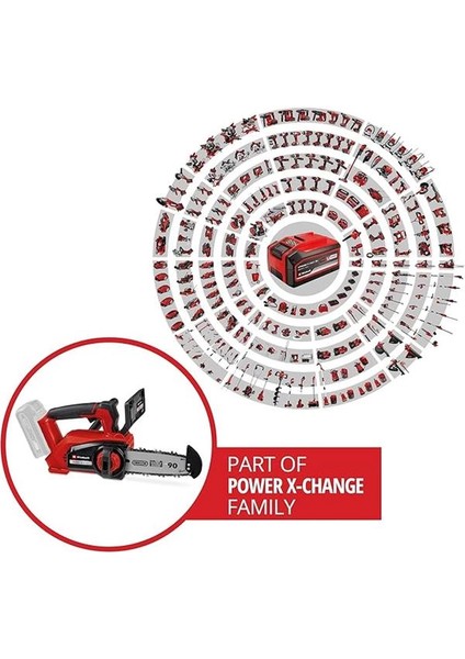 Professional Akülü Zincirli Testere Fortexxa 18/20 Th Power X-Change (Li-Ion, 18 V, Kömürsüz fiyatları