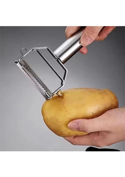 Paslanmaz Çelik Soyacak - Turbo Jülyen Doğrayıcı - Çok Fonksiyonlu Mutfak Aleti - modelleri