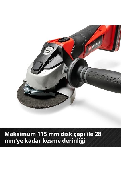 Te-Ag 18/115 Li - Solo, Akülü Avuç Taşlama