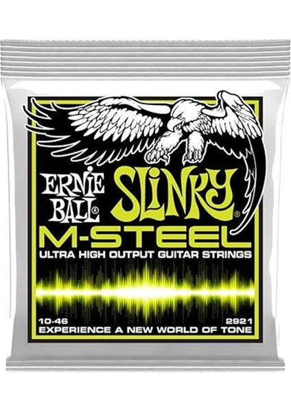 P02921 Normal Slinky M-Çelik Elektro Gitar Telleri, Ölçü 10-46 modelleri