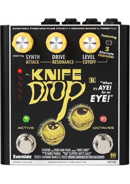 Knife Drop | Sub-Octave Fuzz W/synth Fx