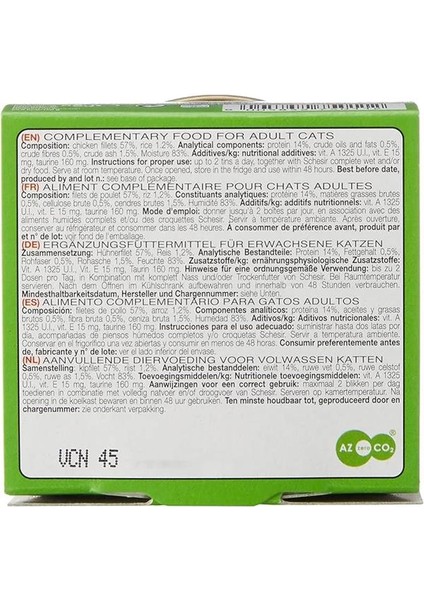 Yetişkin Kedi Konservesi 85 gr Tavuk Etli fırsatları