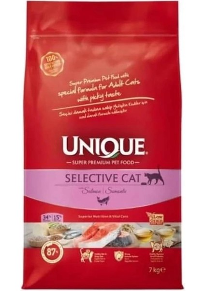 Adult Selective Cat With Salmon 7 kg