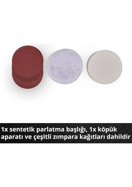Akülü Polisaj / Zımpara Makinesi Ce-Cp 18/180 Li E-Solo Power X-Change (18V, Kömürsüz Motor