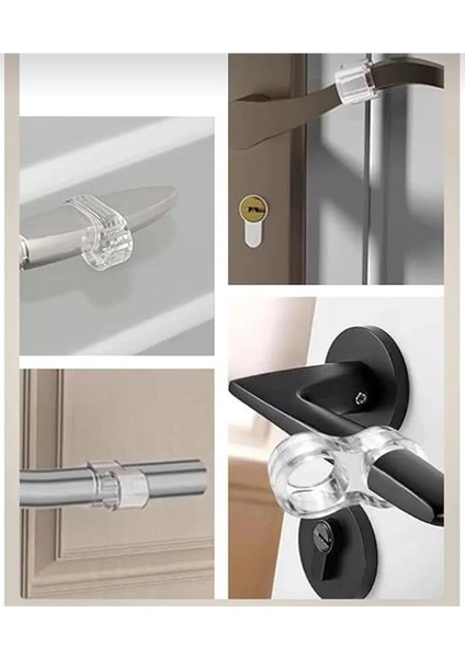 Ktn Aksesuar Kapı Kolu Stoperi, Kapı Arkası Duvar Koruyucu Tampon, Silikon Durdurucu, Pencere Kolu fırsatları