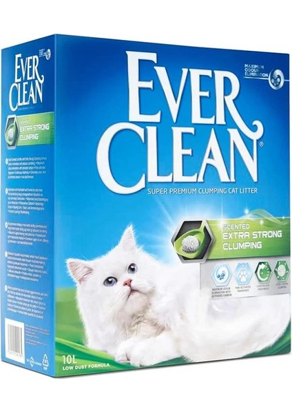 Extra Strong Kokulu Kedi Kumu, Ekstra Güçlü Topaklanma Formülü, 10 L fiyatları