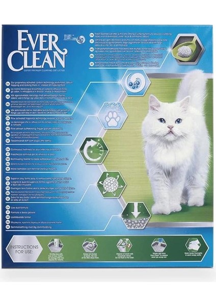 Extra Strong Kokulu Kedi Kumu, Ekstra Güçlü Topaklanma Formülü, 10 L modelleri