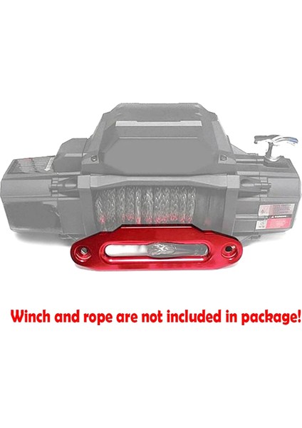Araba Universal 8000-15000 Lbs Sentetik Montaj Vinç Halat 10 Inç 254MM Alüminyum Hawse Fairlead Suv Atv Utv Hawse Fairlead (Yurt Dışından) fırsatları