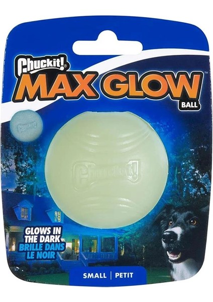 ! Max Glow Gece Parlayan Köpek Oyun Topu – Fosforlu, Dayanıklı ve At-Getir Oyun Topu -