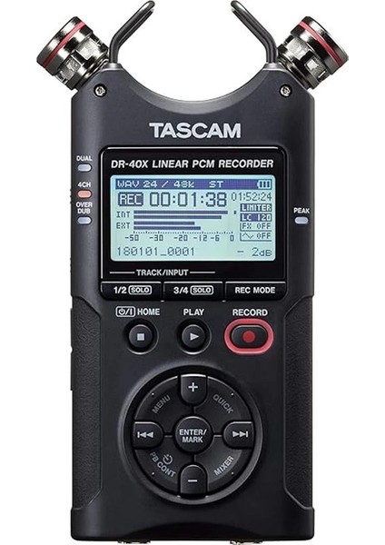 DR-40X Taşınabilir Dört Parçalı Ses Kaydedici ve USB Arayüzü fiyatları