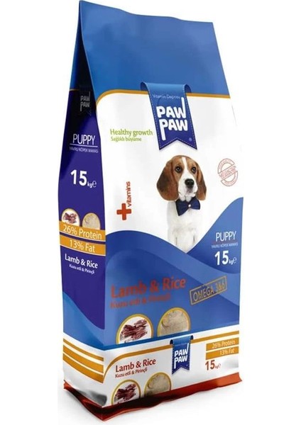 Kuzu Etli 15 kg Yavru Köpek Maması