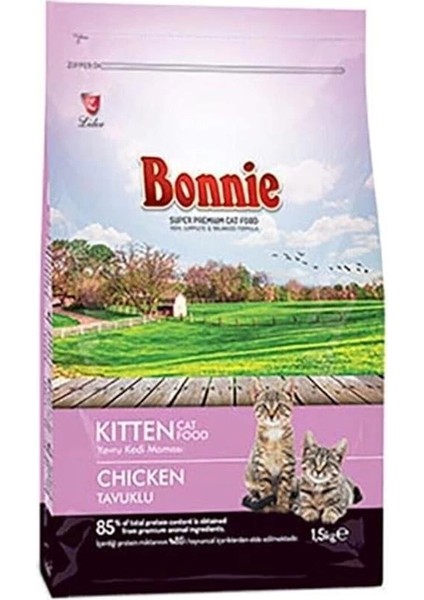 Kuru Kedi Maması, Tavuklu, Yavru Kedi, 1.5 kg