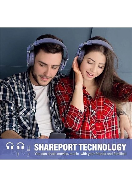 PRO10 Kulak Üstü Kablolu Dj Kulaklığı (Mor)