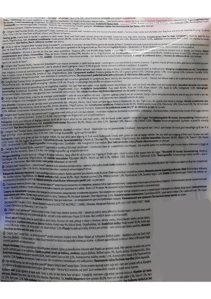 Delights Beef Twisted Sticks Burgu Çubuklar 35'li, 190 gr Köpek Ödülü indirimleri