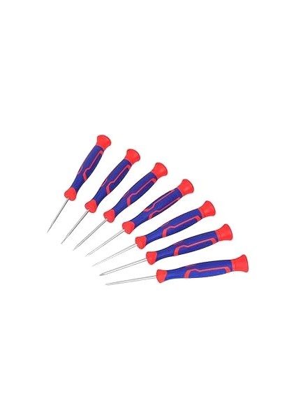 WP200509 7 Parça Profesyonel Cr-V Manyetik Hassas Tornavida Seti