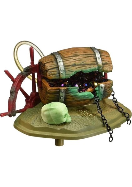 Penn-Plax Havalandırmalı Süsleme, Mücevher Fıçısı - Açılır ve Kapanır - Küçük