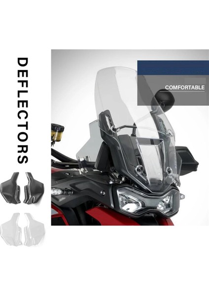 TIGER900 Tiger 900 Gt Pro Düşük Tiger 850 2020- (Şeffaf) Için Yan Ön Cam Ön Cam Üst Sapma (Yurt Dışından) modelleri