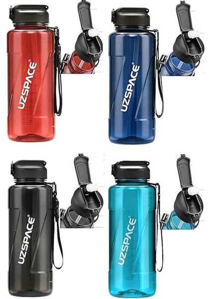 Fiftyfifty Pipetli Mega Boy 1500ML Tritan Su Matarası Siyah indirimleri