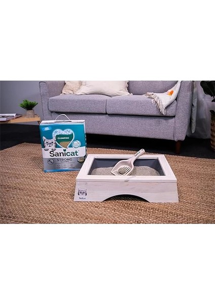 Ekstra Bebek Pudrası Kokulu Topaklanan Kedi Kumu 10L indirimleri