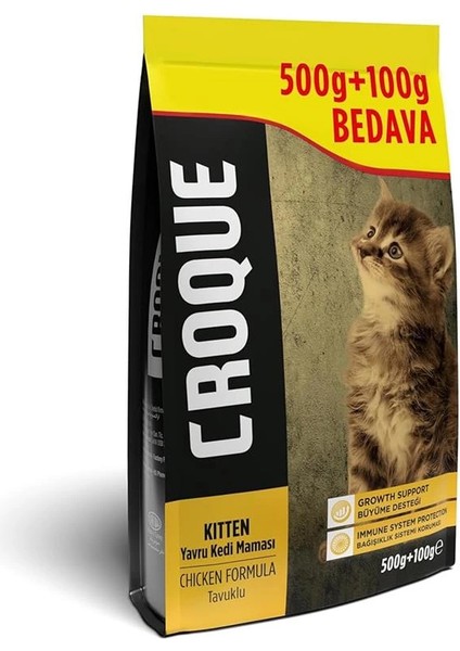 Tavuklu Yavru Kedi Maması 500+100GR modelleri