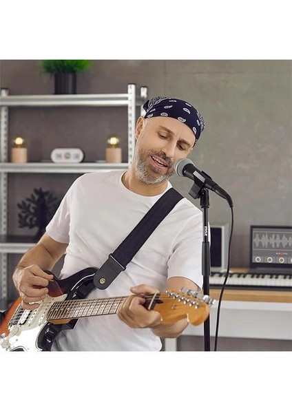 Evrensel Kompakt Tabanlı Mikrofon Standı - 2,8 Ila 5 Ft Yüksekliği Ayarlanabilir Ağır Hizmet