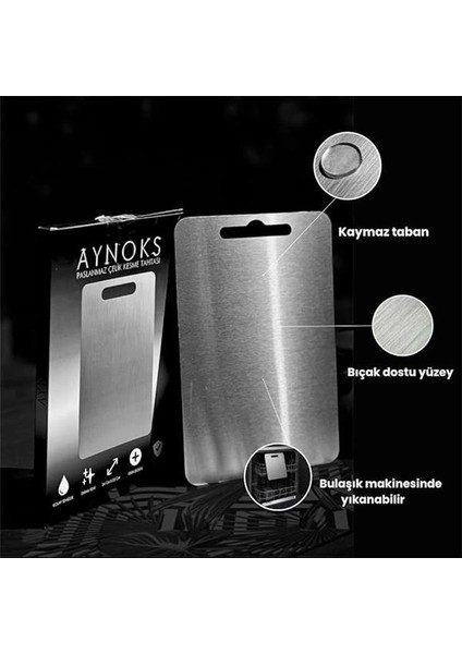 ,paslanmaz 304 Kalite Çelik Kesme Tahtası, Bulaşık Makinesinde Yıkanabilir, Mutfak Için Metal fiyatları