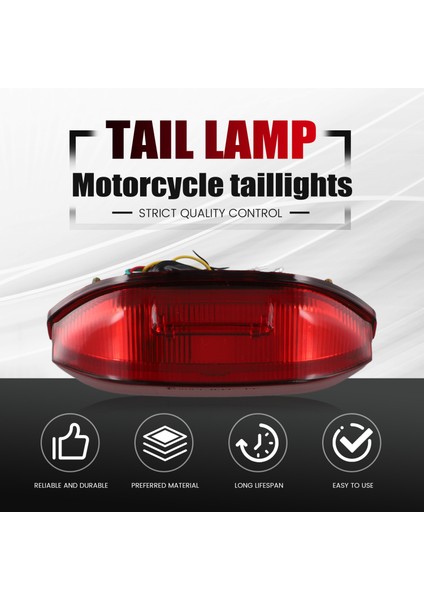 Arka Kuyruk Işık Fren Sinyalleri Honda CBR600RR 2013-2023 Aksesuarları Için Entegre LED Işık Kırmızı (Yurt Dışından) fırsatları