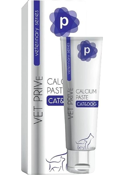 Prive Calcium Paste/kemik Destekleyici Pasta 100 gr