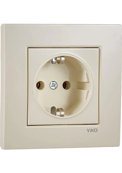 Karre Krem Topraklı Priz fiyatları