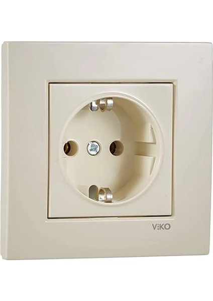 Karre Krem Topraklı Priz indirimleri