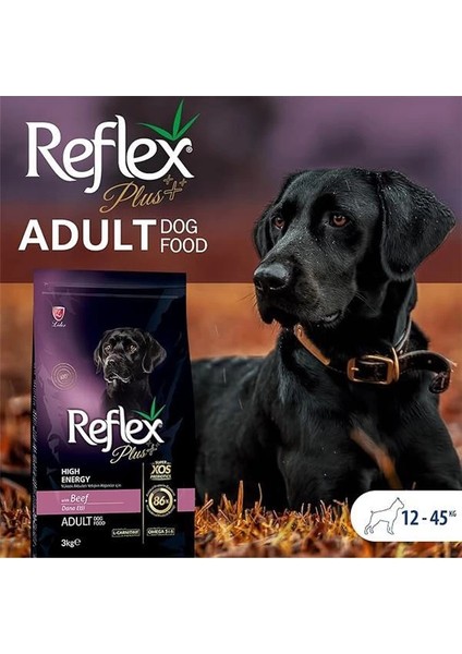 Plus Adult Dog High Energy 28/18 Beef, 3 kg fırsatları