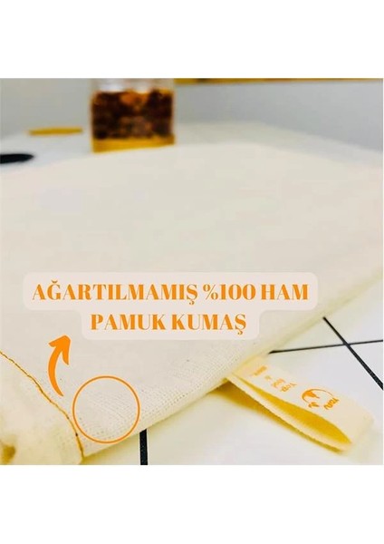 %100 Ağartılmamış Ham Pamuk Bitkisel Süt Süzme Kesesi Badem Sütü, Fındık Sütü fiyatları