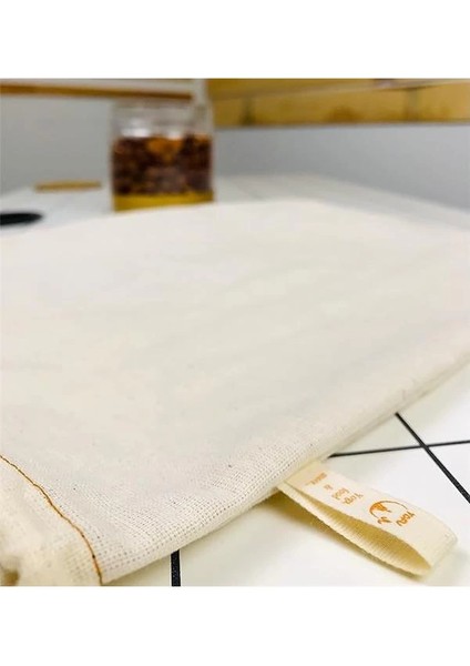 %100 Ağartılmamış Ham Pamuk Bitkisel Süt Süzme Kesesi Badem Sütü, Fındık Sütü indirimleri