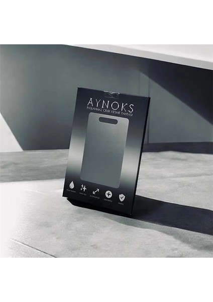 ,paslanmaz 304 Kalite Çelik Kesme Tahtası, Bulaşık Makinesinde Yıkanabilir, Mutfak Için Metal