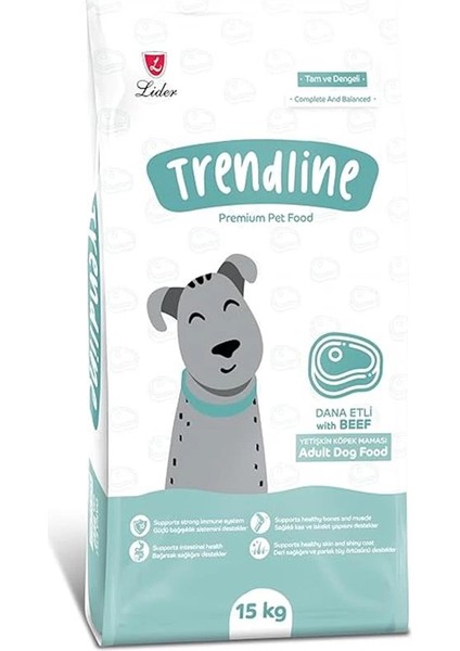 Biftekli Yetişkin Köpek Maması 15 kg