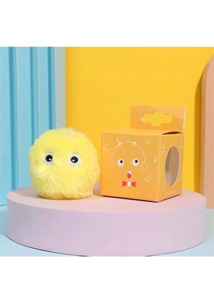 Sensörlü Peluş Kedi Oyuncağı 3 Farkı Ses Çıkaran Dokunmaya Duyarlı Eğlenceli Kedi Oyun Topu (Pembe) fırsatları