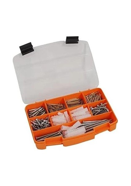 Netzerkoz All Essential Fasteners 335 Parça Vida, Çivi ve Dübel Seti - 90 Adet 3 Çeşit Sunta Vidası modelleri