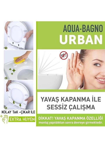 Urban Yavaş Kapanan Klozet Kapağı indirimleri